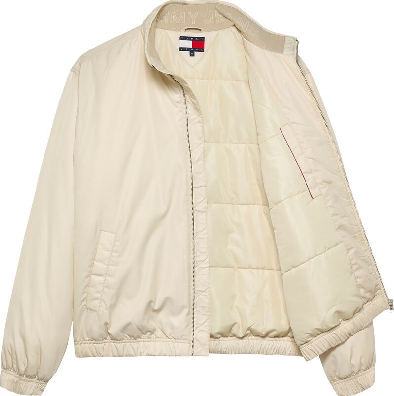 TJM ESSENTIAL PADDED JACKET EXT Erkek Bej Mont - DM0DM21936