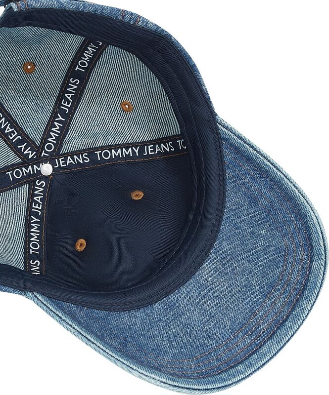 TJM HERITAGE MID DENIM CAP Erkek Mavi Şapka - AM0AM13288