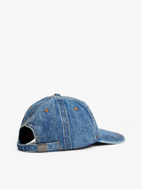 TJM HERITAGE MID DENIM CAP Erkek Mavi Şapka - AM0AM13288