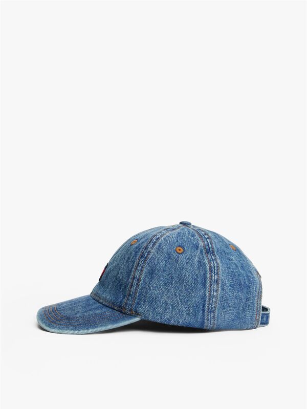 TJM HERITAGE MID DENIM CAP Erkek Mavi Şapka - AM0AM13288