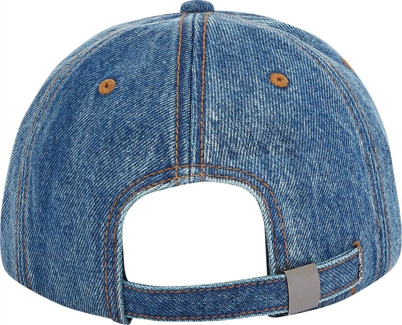TJM HERITAGE MID DENIM CAP Erkek Mavi Şapka - AM0AM13288
