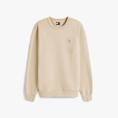 TJM REG BADGE CREW EXT Erkek Yeşil Sweatshirt - DM0DM20660