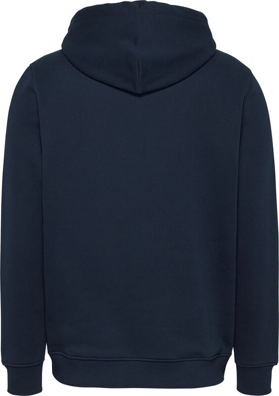 TJM REG BADGE HOODIE EXT Erkek Mavi Kazak - DM0DM20258