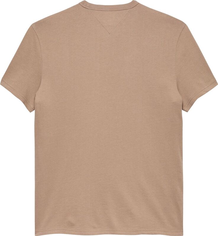 TJM REG BADGE TEE EXT Erkek Kahverengi T-Shirt - DM0DM20322