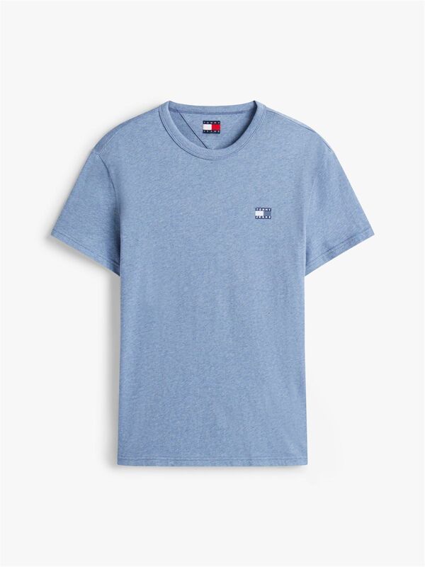 TJM REG BADGE TEE EXT Erkek Mavi T-Shirt - DM0DM20322