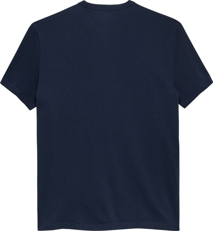 TJM REG BADGE TEE EXT Erkek Mavi T-Shirt - DM0DM20322