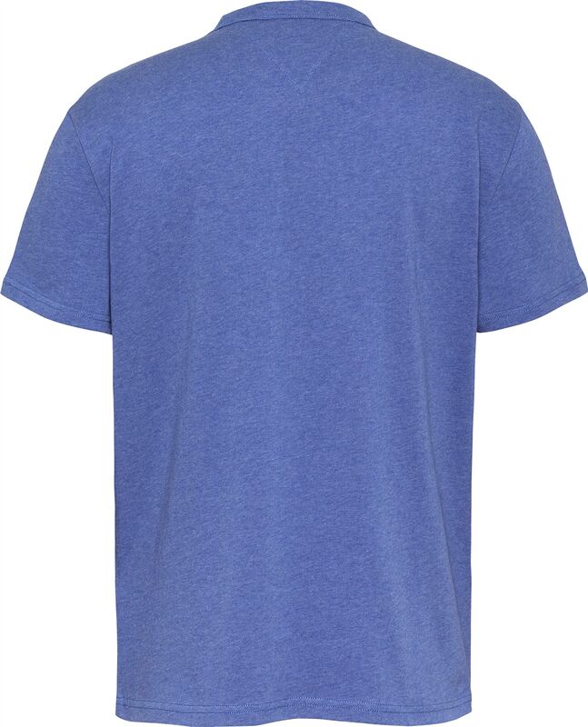 Tommy Hilfiger - TJM REG BADGE TEE EXT Erkek Mavi T-Shirt - DM0DM20322