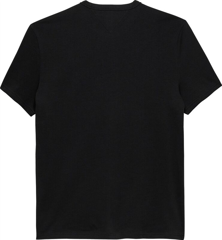 TJM REG BADGE TEE EXT Erkek Siyah T-Shirt - DM0DM20322