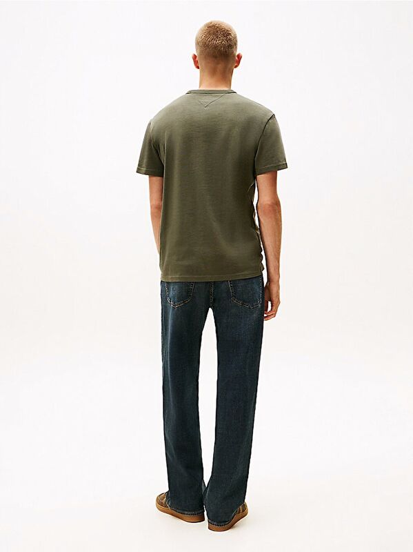 TJM REG BADGE TEE EXT Erkek Yeşil T-Shirt - DM0DM20322