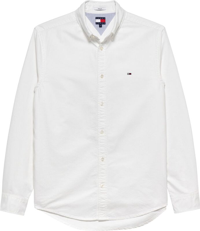 TJM REG OXFORD SHIRT EXT Erkek Beyaz Gömlek - DM0DM21298