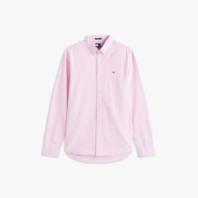 TJM REG OXFORD SHIRT EXT Erkek Pembe Gömlek - DM0DM21298