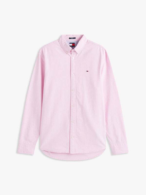 TJM REG OXFORD SHIRT EXT Erkek Pembe Gömlek - DM0DM21298