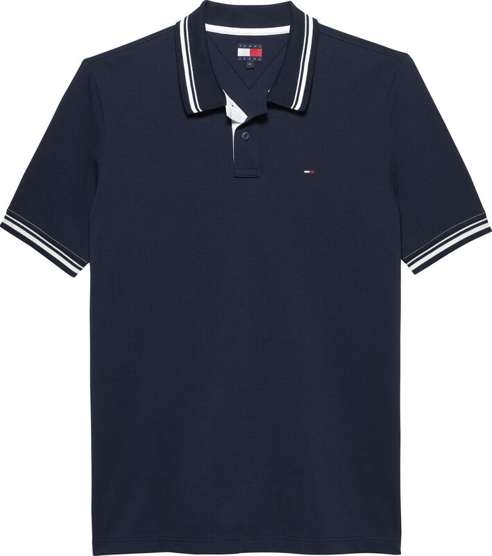 Tommy Hilfiger - TJM REG TIPPED POLO EXT Erkek Mavi T-Shirt - DM0DM21846