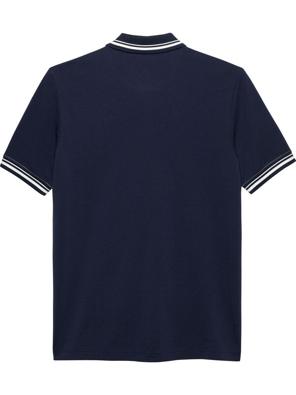 TJM REG TIPPED POLO EXT Erkek Mavi T-Shirt - DM0DM21846