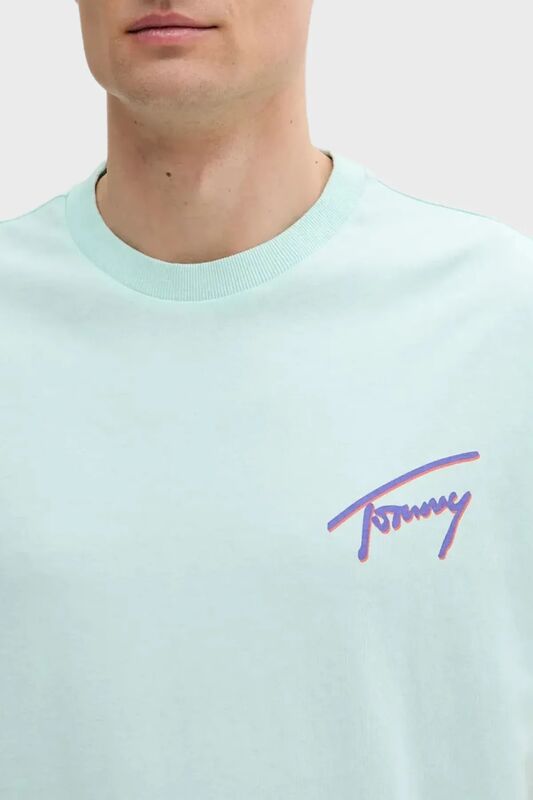 TJM RLX FADED GRAPHIC TEE EXT Erkek Yeşil T-Shirt - DM0DM20768