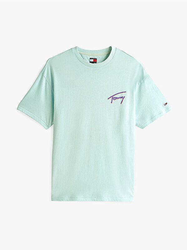 TJM RLX FADED GRAPHIC TEE EXT Erkek Yeşil T-Shirt - DM0DM20768