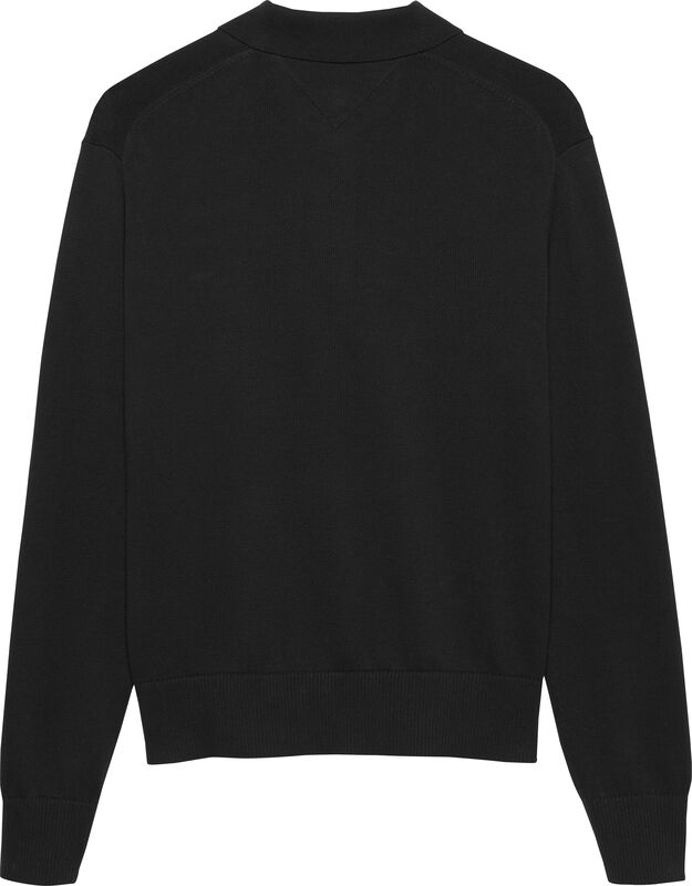 TJM SLIM ESSENTIAL POLO SWTR EXT Erkek Siyah Kazak - DM0DM20304