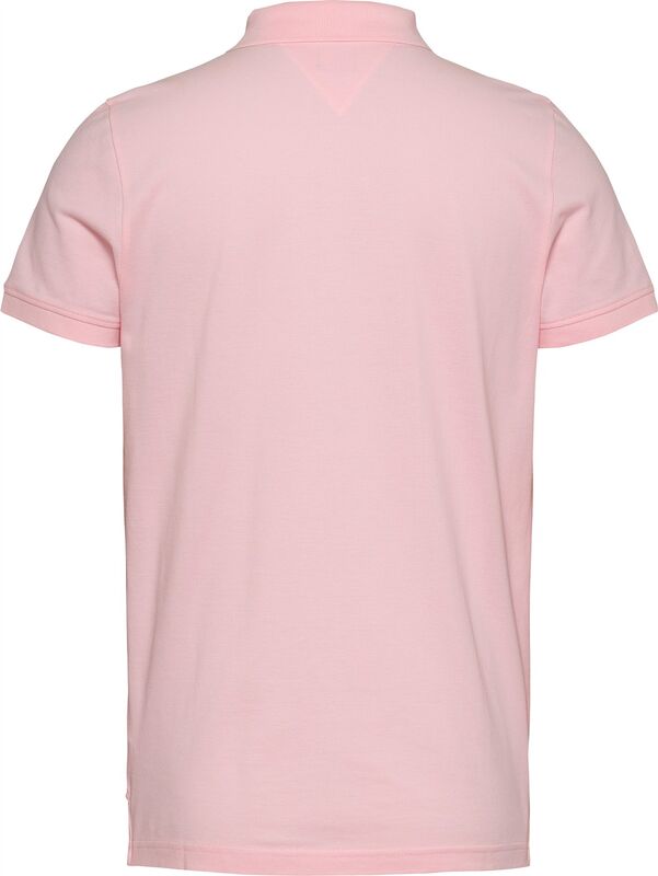 TJM SLIM PLACKET POLO EXT Erkek Pembe Polo - DM0DM20676