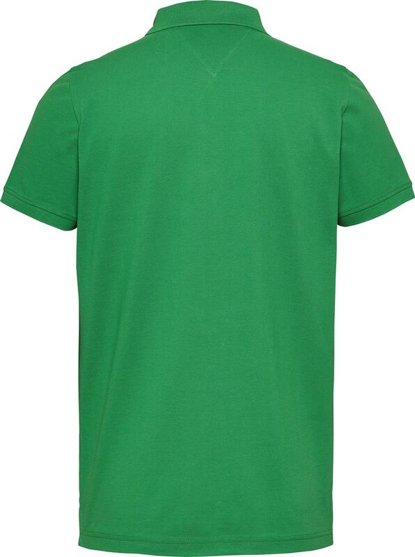 TJM SLIM PLACKET POLO EXT Erkek Yeşil Polo - DM0DM20676