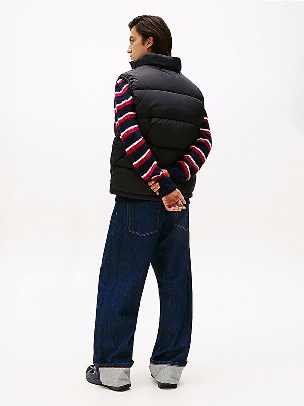 TJM VAIL PUFFER VEST Erkek Siyah Yelek - DM0DM22069