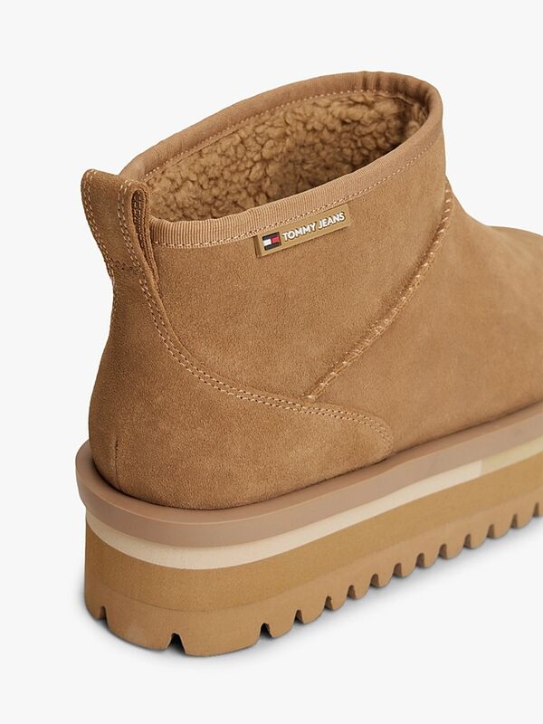 TJW FLATFORM SNOW BOOT SUEDE Kadın Yeşil Bot - EN0EN02841