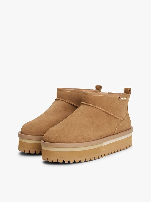 TJW FLATFORM SNOW BOOT SUEDE Kadın Yeşil Bot - EN0EN02841