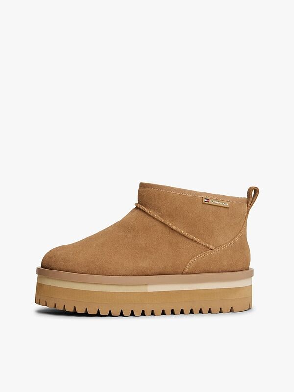 TJW FLATFORM SNOW BOOT SUEDE Kadın Yeşil Bot - EN0EN02841