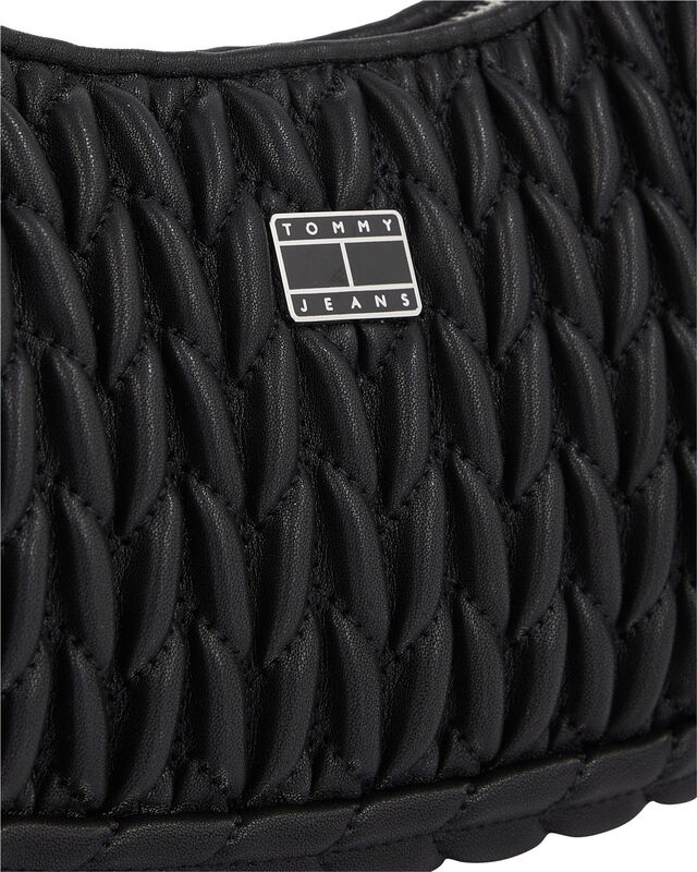 TJW ICONIC SHOULDER QUILTED Kadın Siyah Çanta - AW0AW17302
