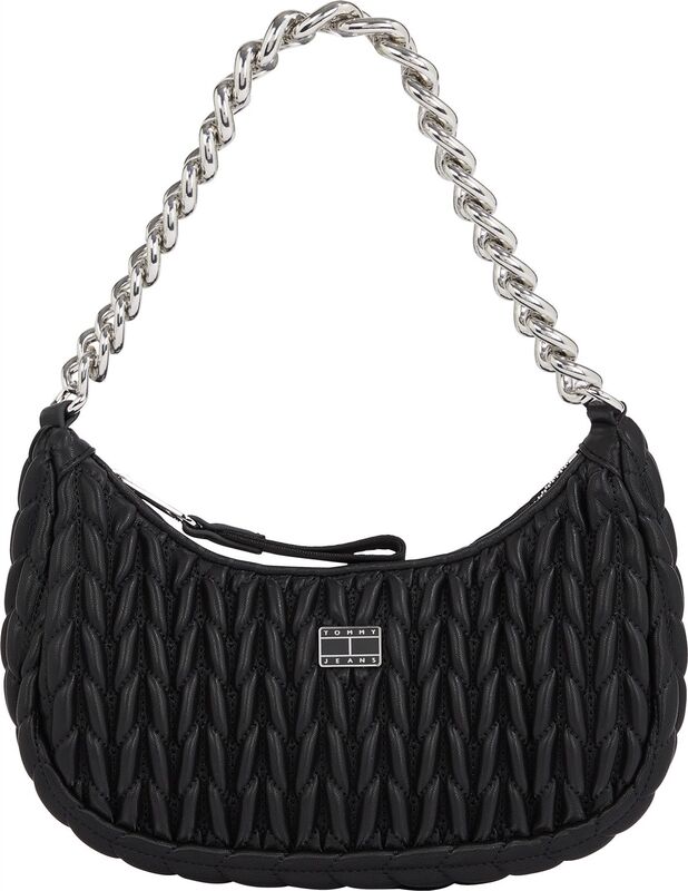 TJW ICONIC SHOULDER QUILTED Kadın Siyah Çanta - AW0AW17302