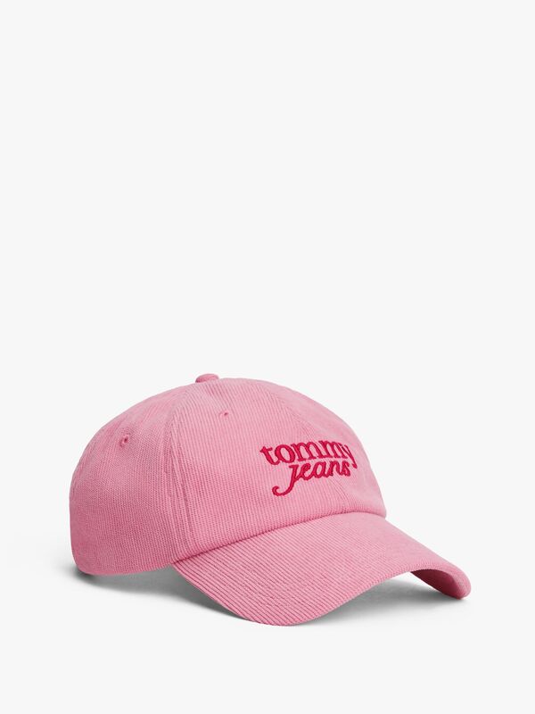 TJW SCRIPT CAP Kadın Pembe Şapka - AW0AW17908