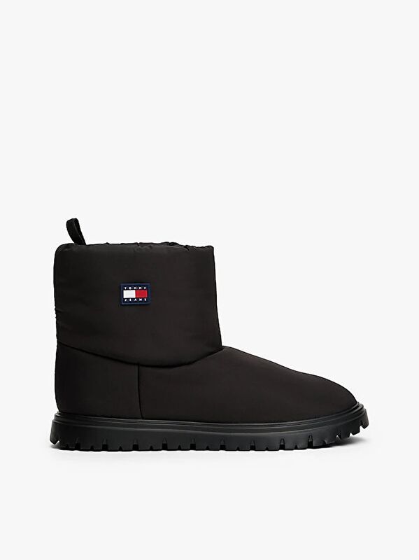 Tommy Hilfiger - TJW SNOW BOOT Kadın Siyah Bot - EN0EN02823