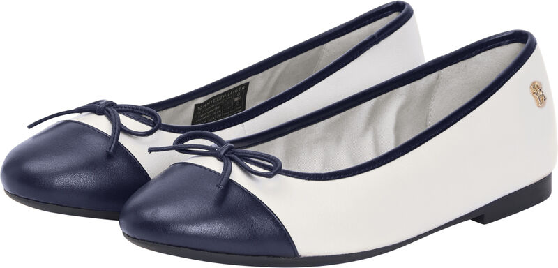 TOE CAP LEATHER BALLERINA Kadın Bej Ayakkabı - FW0FW08759