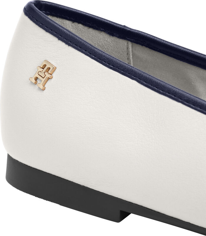 TOE CAP LEATHER BALLERINA Kadın Bej Ayakkabı - FW0FW08759