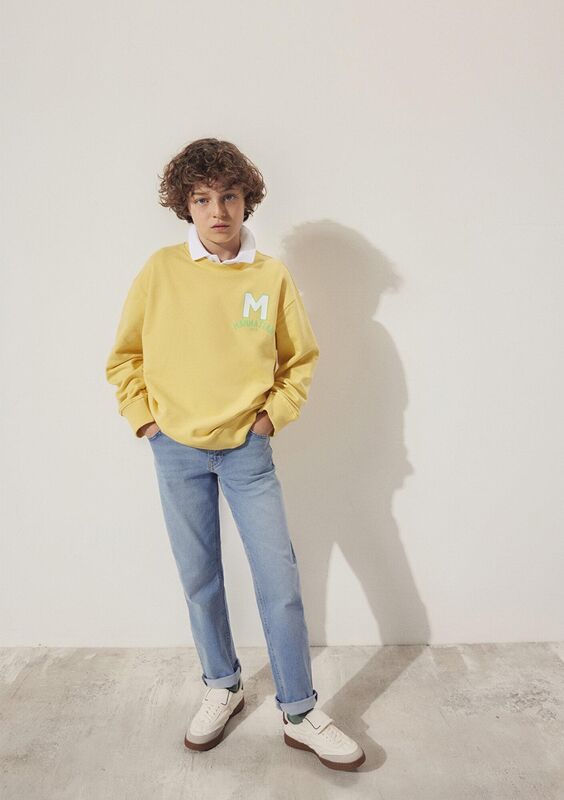 TOM Erkek Çocuk Mavi Denim Pantolon - M60106
