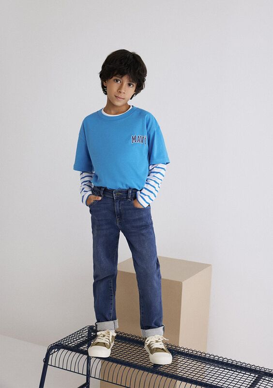 TOM Erkek Çocuk Mavi Jean - M60106