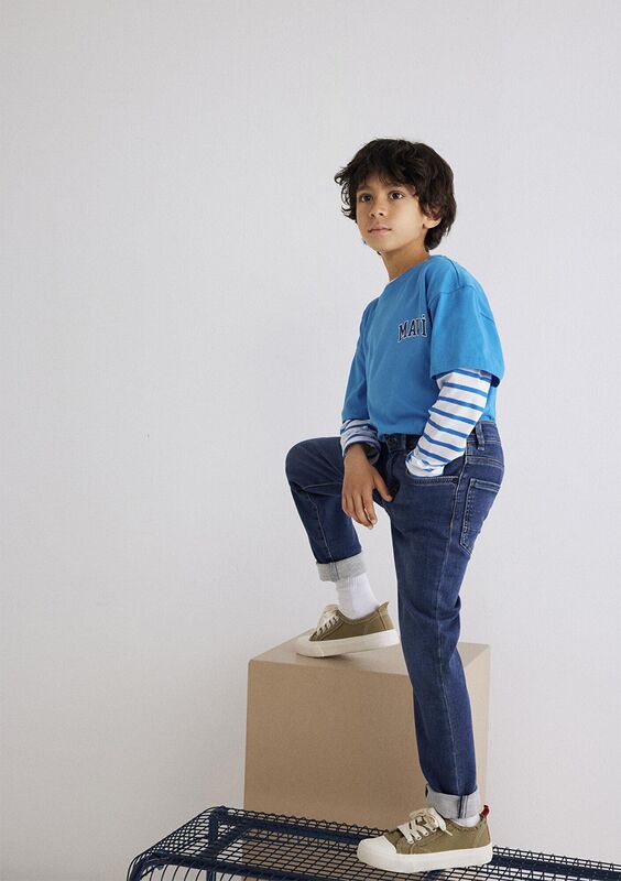 TOM Erkek Çocuk Mavi Jean - M60106
