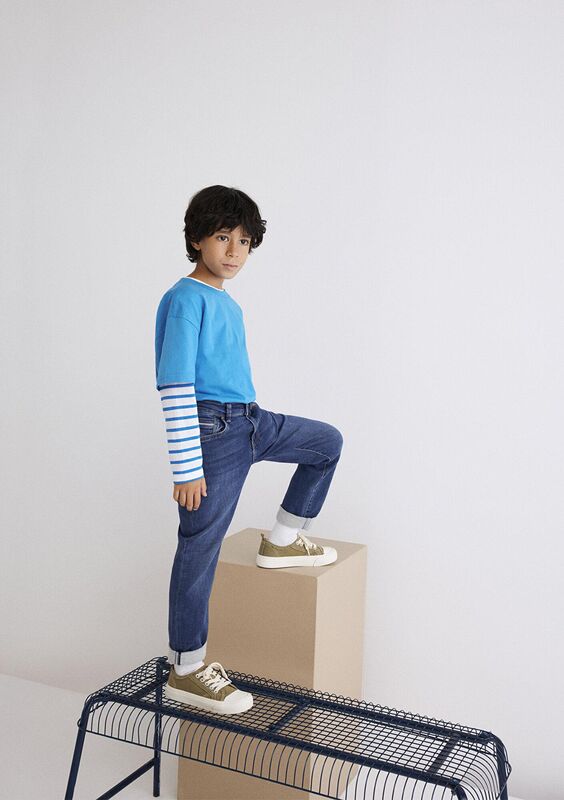 TOM Erkek Çocuk Mavi Jean - M60106