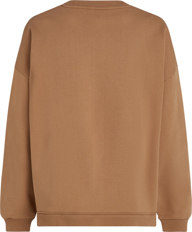 TONAL FLAG MDRN TERRY SWTSHRT Kadın Kahverengi Sweatshirt - WW0WW45754