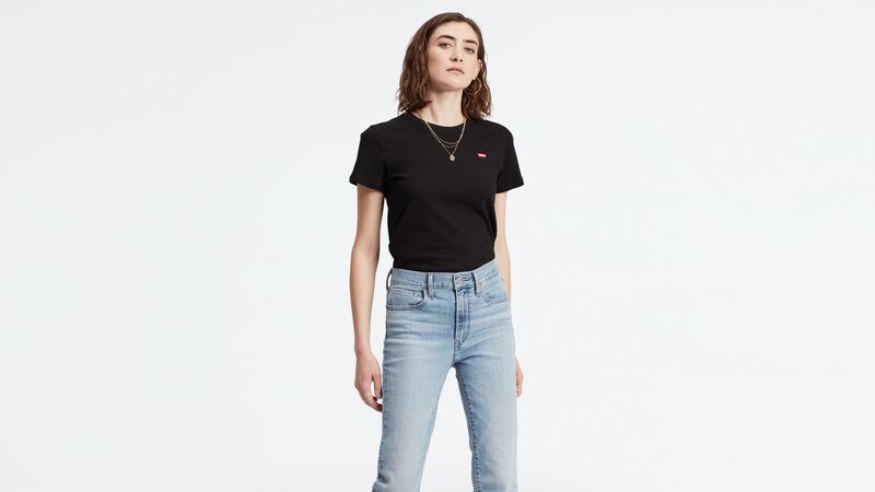 TR_PERFECT TEE PEARL BLUSH Kadın Yeşil Polo T-Shirt - A4917-0000