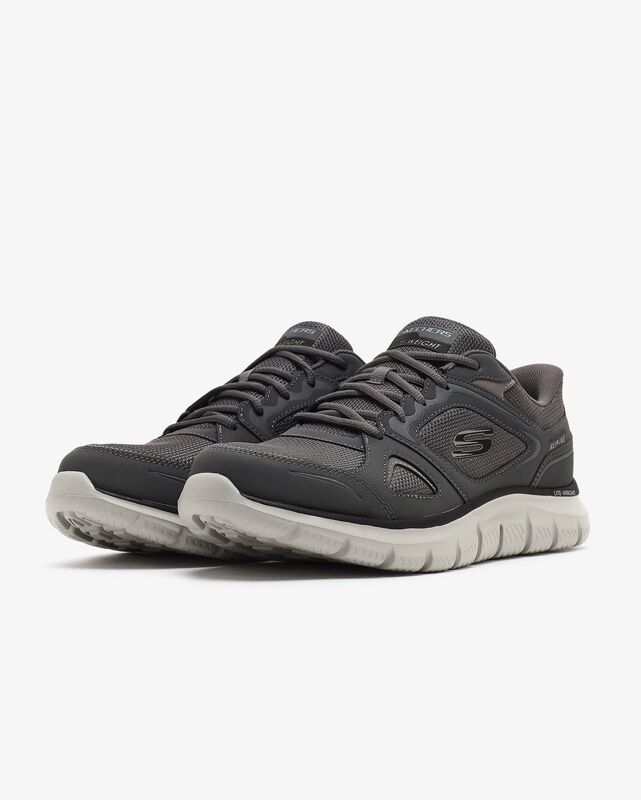 Track Ezral Erkek Gri Spor Ayakkabı - 233039TK