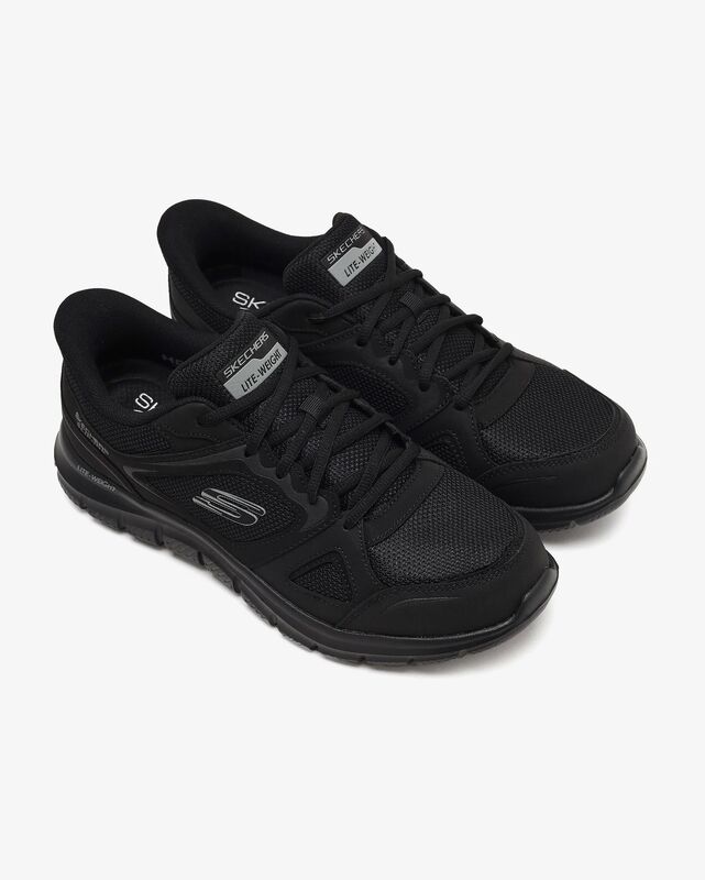 Track Ezral Erkek Siyah Spor Ayakkabı - 233039TK