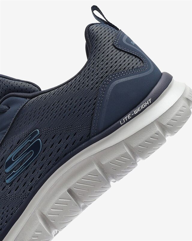 Track-Leshur Erkek Mavi Spor Ayakkabı - 232758TK