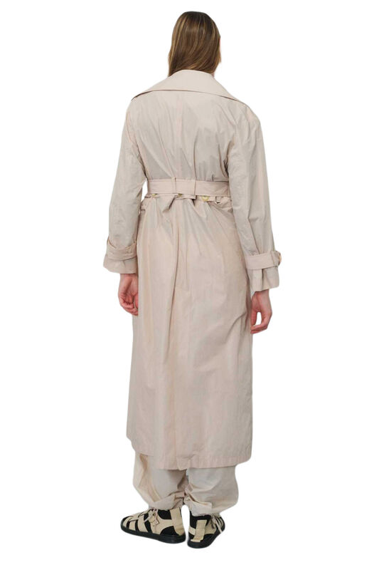 TRENCHCOAT Uniseks Gri Trençkot - W22W01D001TC