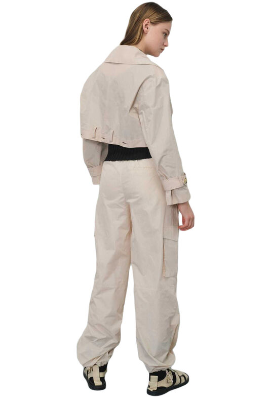 TRENCHCOAT Uniseks Gri Trençkot - W22W01D001TC