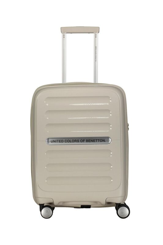 Benetton - TROLLEY 50 CM BEJ Uniseks Valiz - 14BNT1000-03-BJ