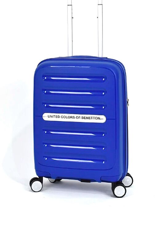 Benetton - TROLLEY 50 CM MAVI Uniseks Valiz - 14BNT1000-03-M