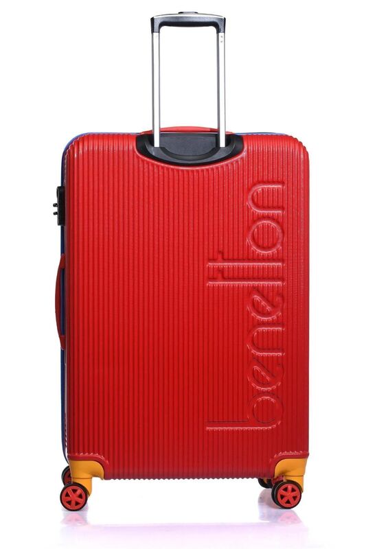Benetton - TROLLEY 70 CM KIRMIZI Uniseks Valiz - 14BNT1000-01-KR