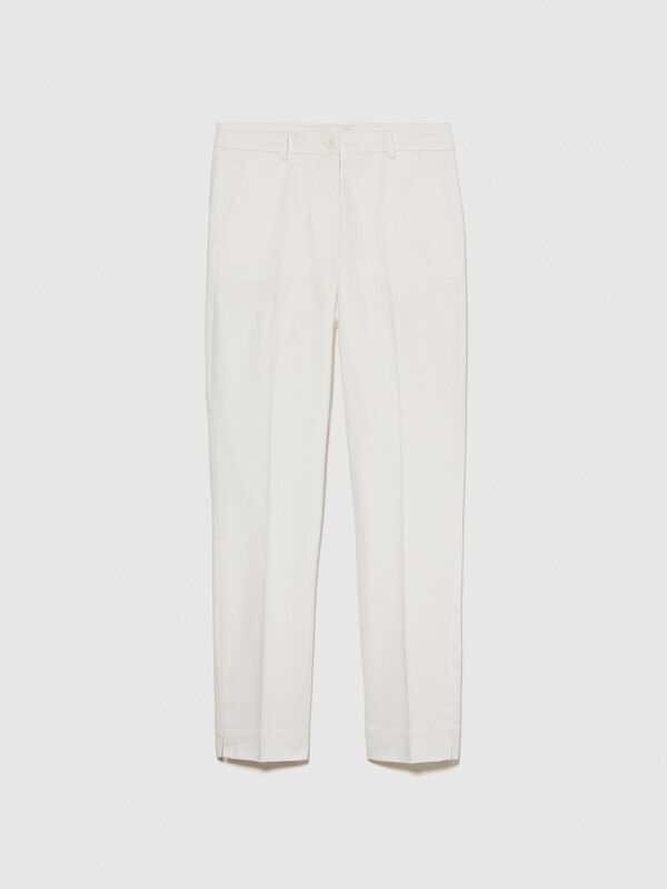 Trousers Kadın Kırık Beyaz Pantolon - 324P4GV3L5AH6