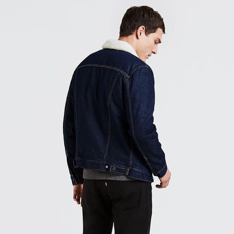 TYPE 3 SHERPA TRUCKER ROCKRIDGE SHERPA Erkek Mavi Ceket - 16365