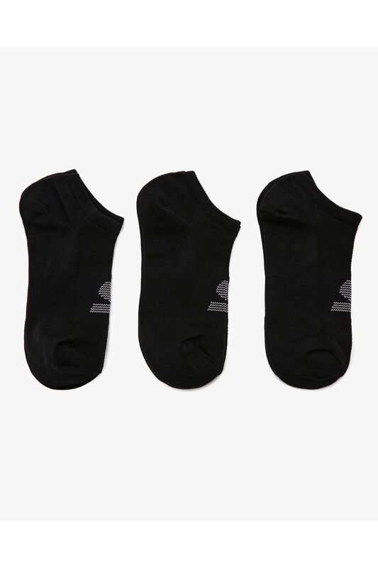 Skechers - U 3 Pack Low Cut Sock Uniseks Siyah Çorap - S192263